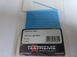 Antron Yarn Fluo Light Blue (card 128)